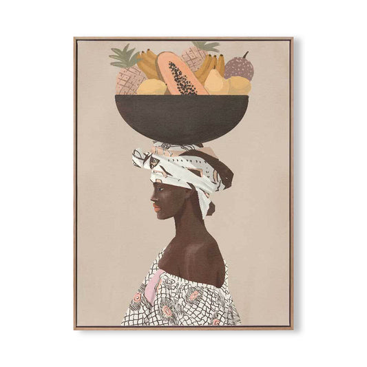 Fuerza Portrait Art Print