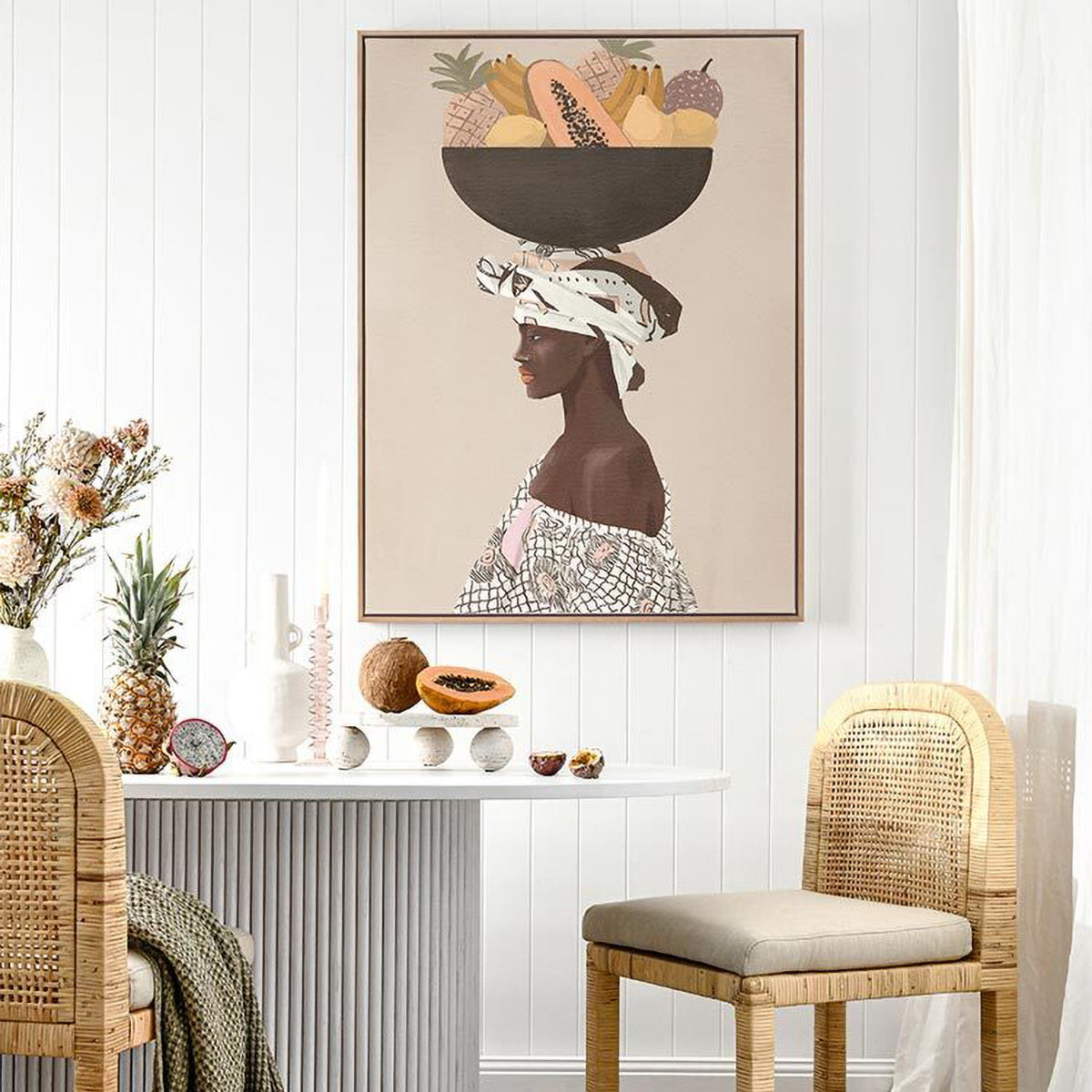 Fuerza Portrait Art Print