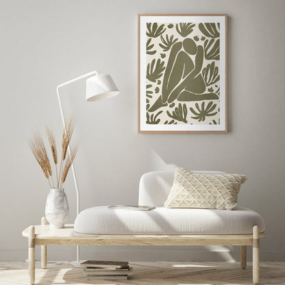 Haleness I Portrait Art Print