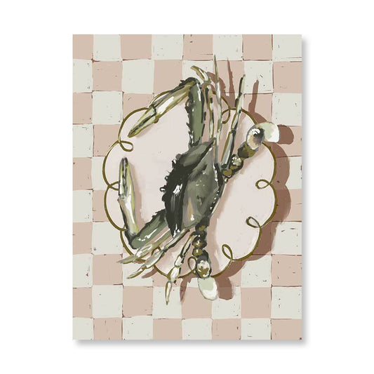 Late Lunch Portrait Art Print