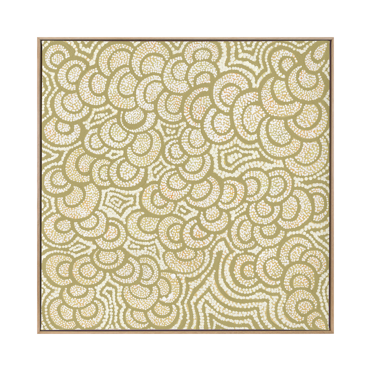 Lukarrara Jukurrpa Gold Art Print