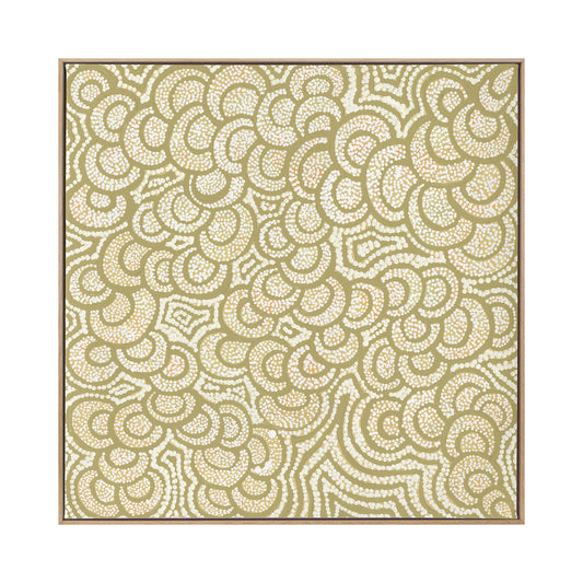 Lukarrara Jukurrpa Gold Art Print
