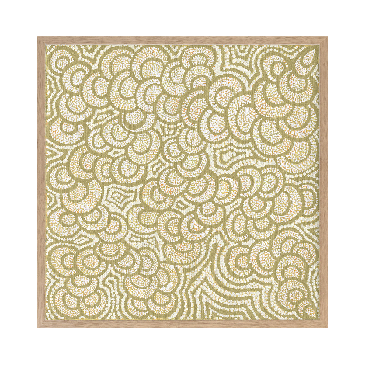Lukarrara Jukurrpa Gold Art Print