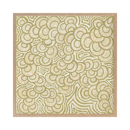 Lukarrara Jukurrpa Gold Art Print
