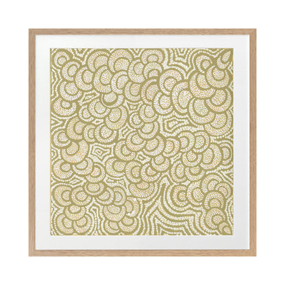 Lukarrara Jukurrpa Gold Art Print