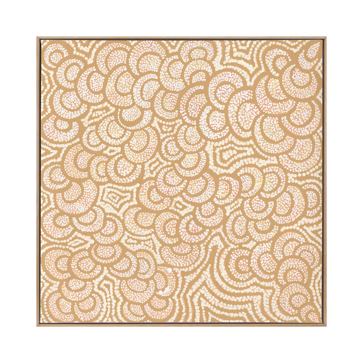 Lukarrara Jukurrpa Mustard Art Print