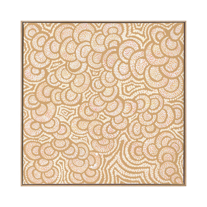 Lukarrara Jukurrpa Mustard Art Print