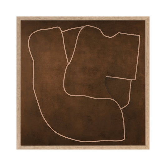 Maze of Boundaries Portrait Art Print