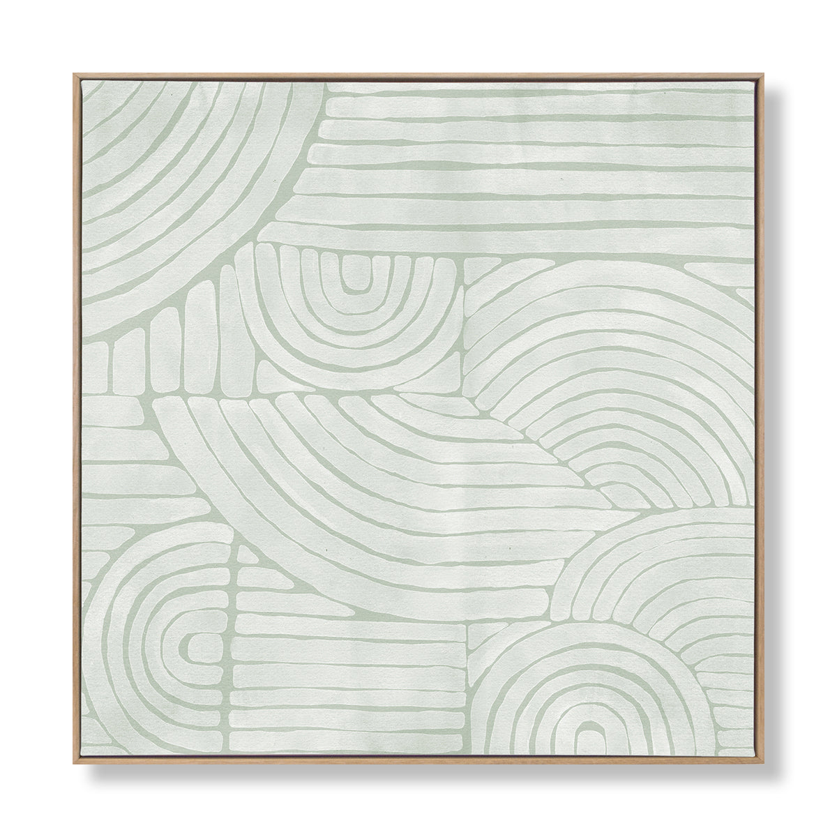 Mazy Thoughts III Art Print