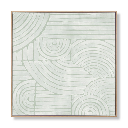 Mazy Thoughts III Art Print