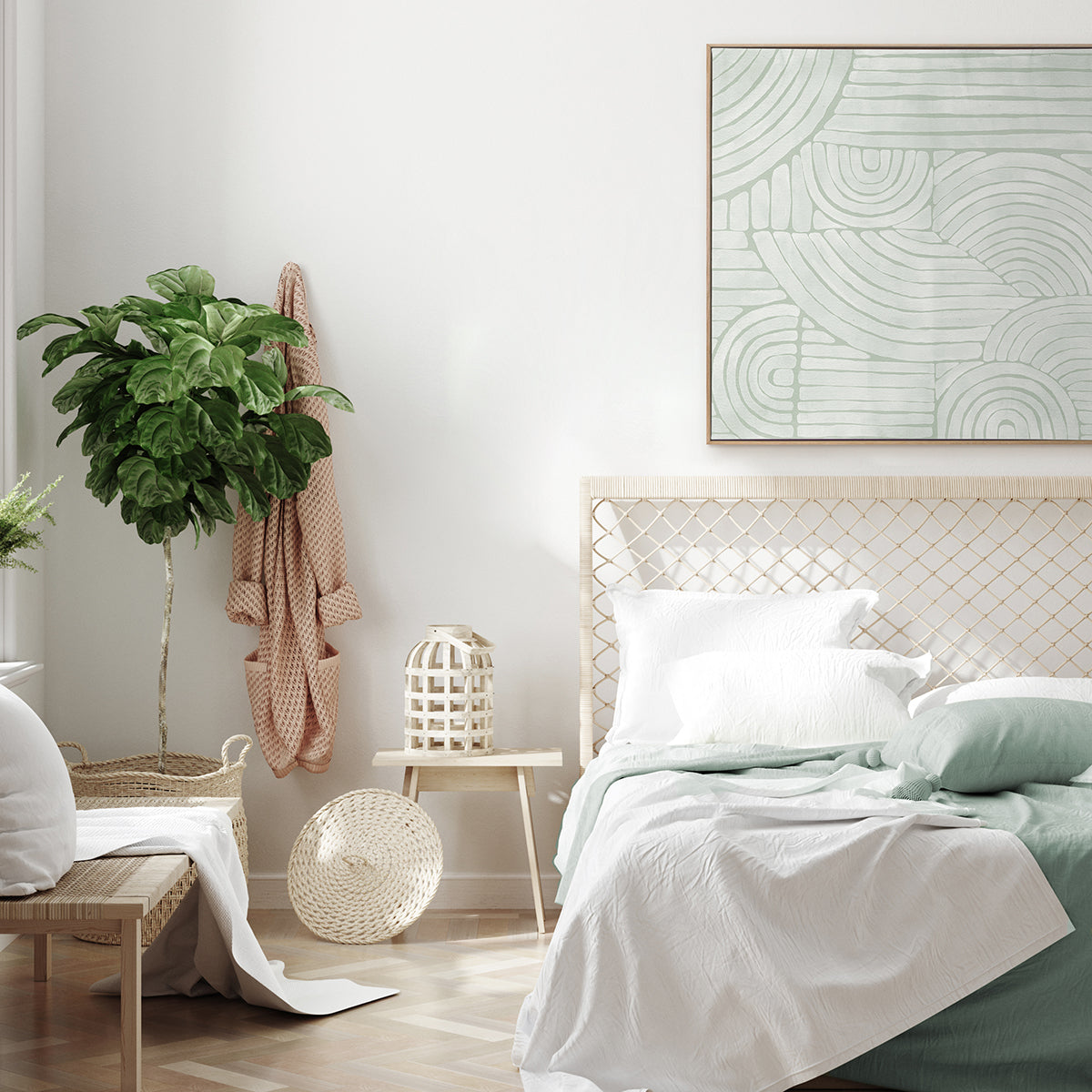 Mazy Thoughts III Art Print