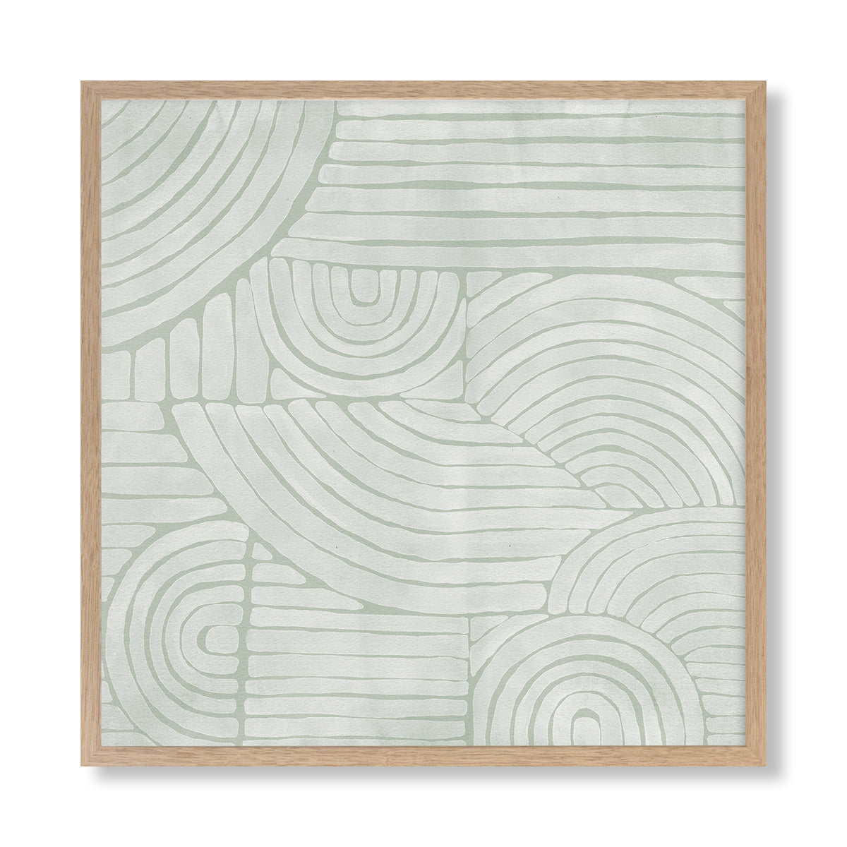 Mazy Thoughts III Art Print