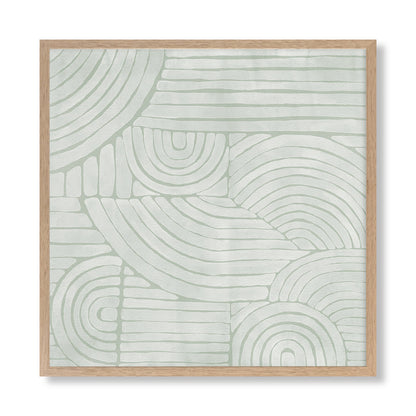 Mazy Thoughts III Art Print