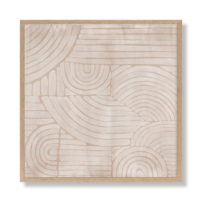 Mazy Thoughts IV Art Print