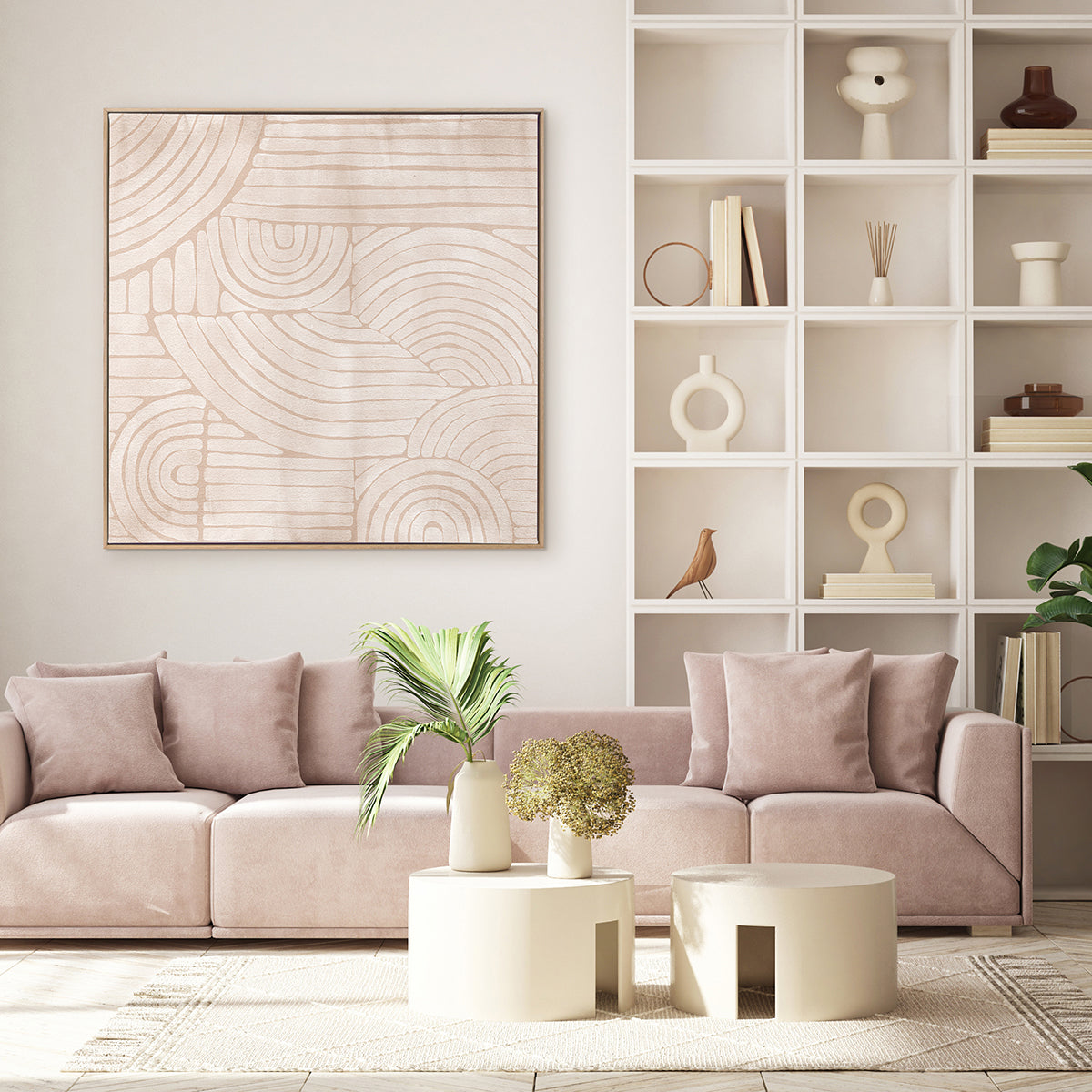 Mazy Thoughts IV Art Print