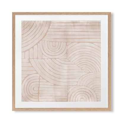 Mazy Thoughts IV Art Print