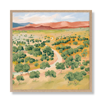 Middle Of Nowhere Art Print