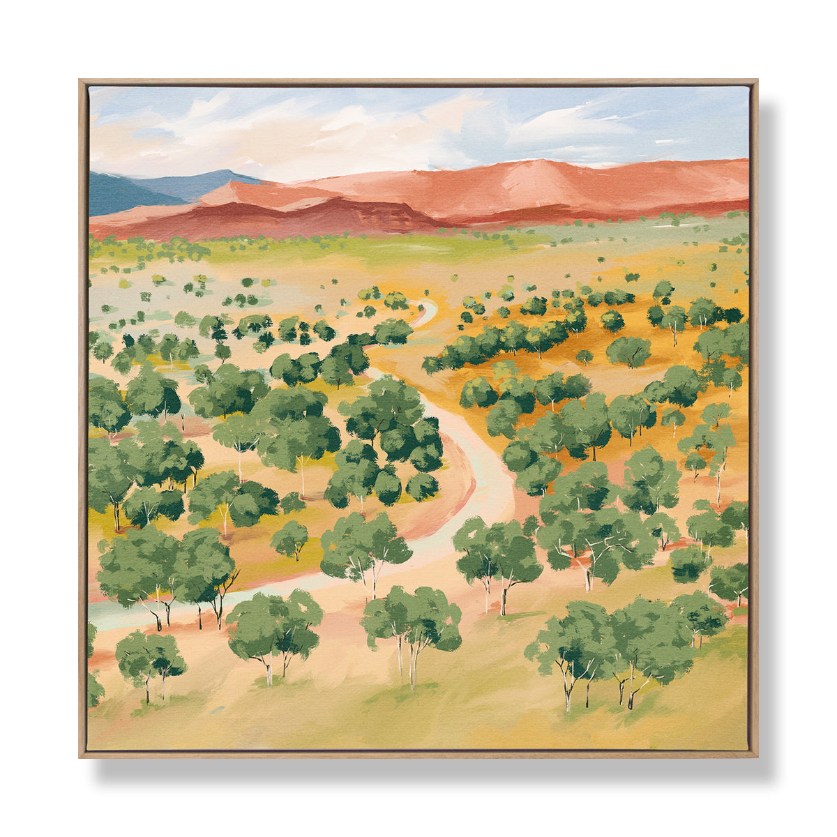 Middle Of Nowhere Art Print