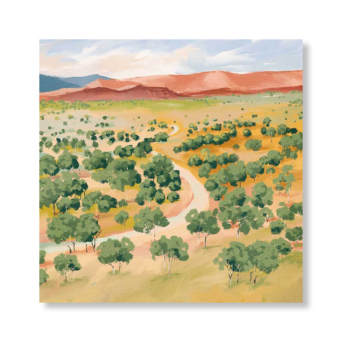 Middle Of Nowhere Art Print