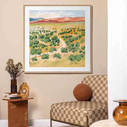 Middle Of Nowhere Art Print