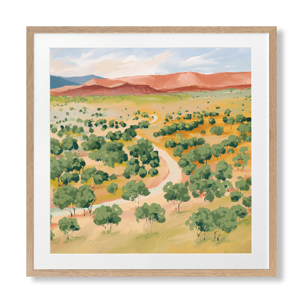 Middle Of Nowhere Art Print