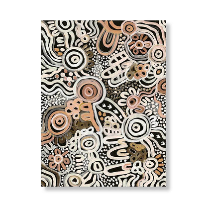 My Country Portrait Art Print