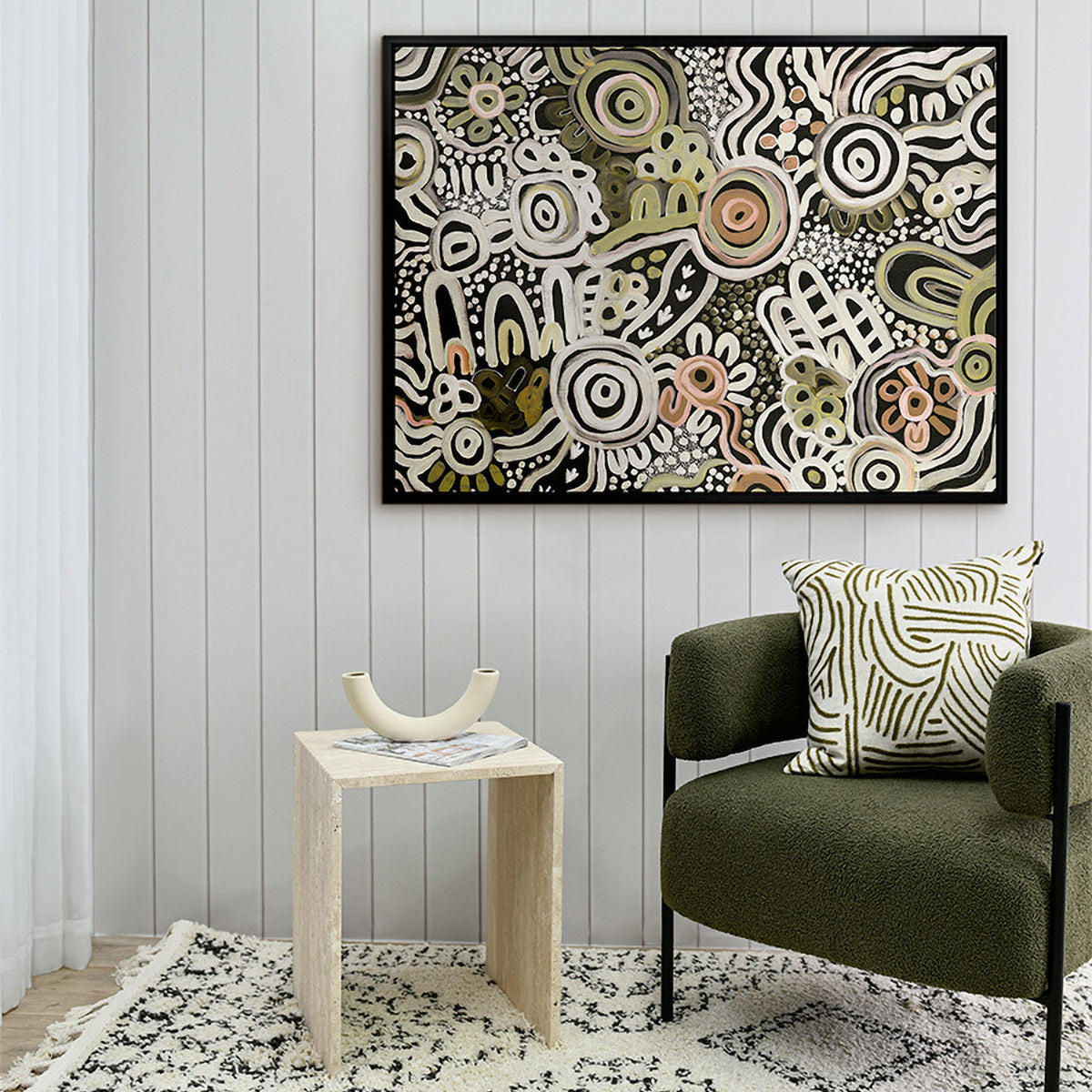 My Country Landscape Art Print