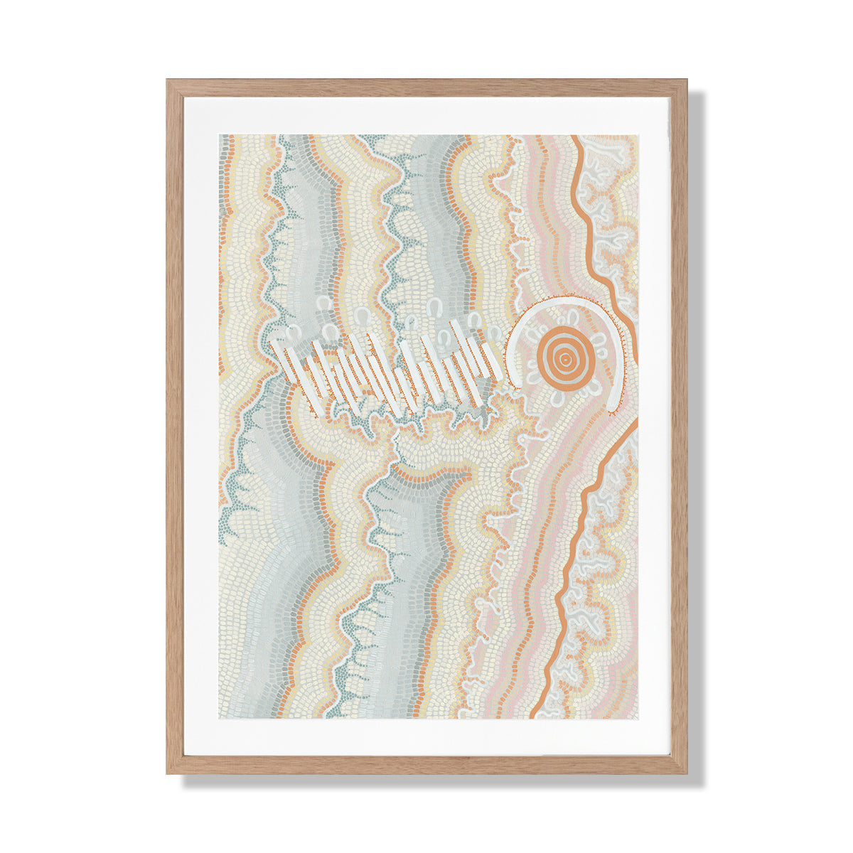 My Path Portrait Art Print