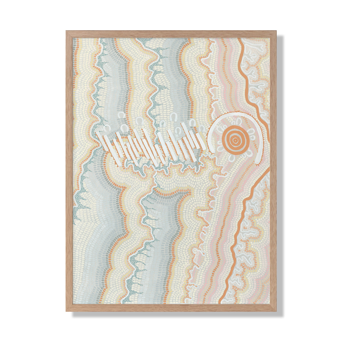 My Path Portrait Art Print