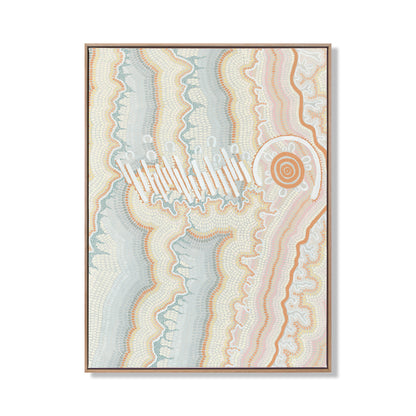 My Path Portrait Art Print