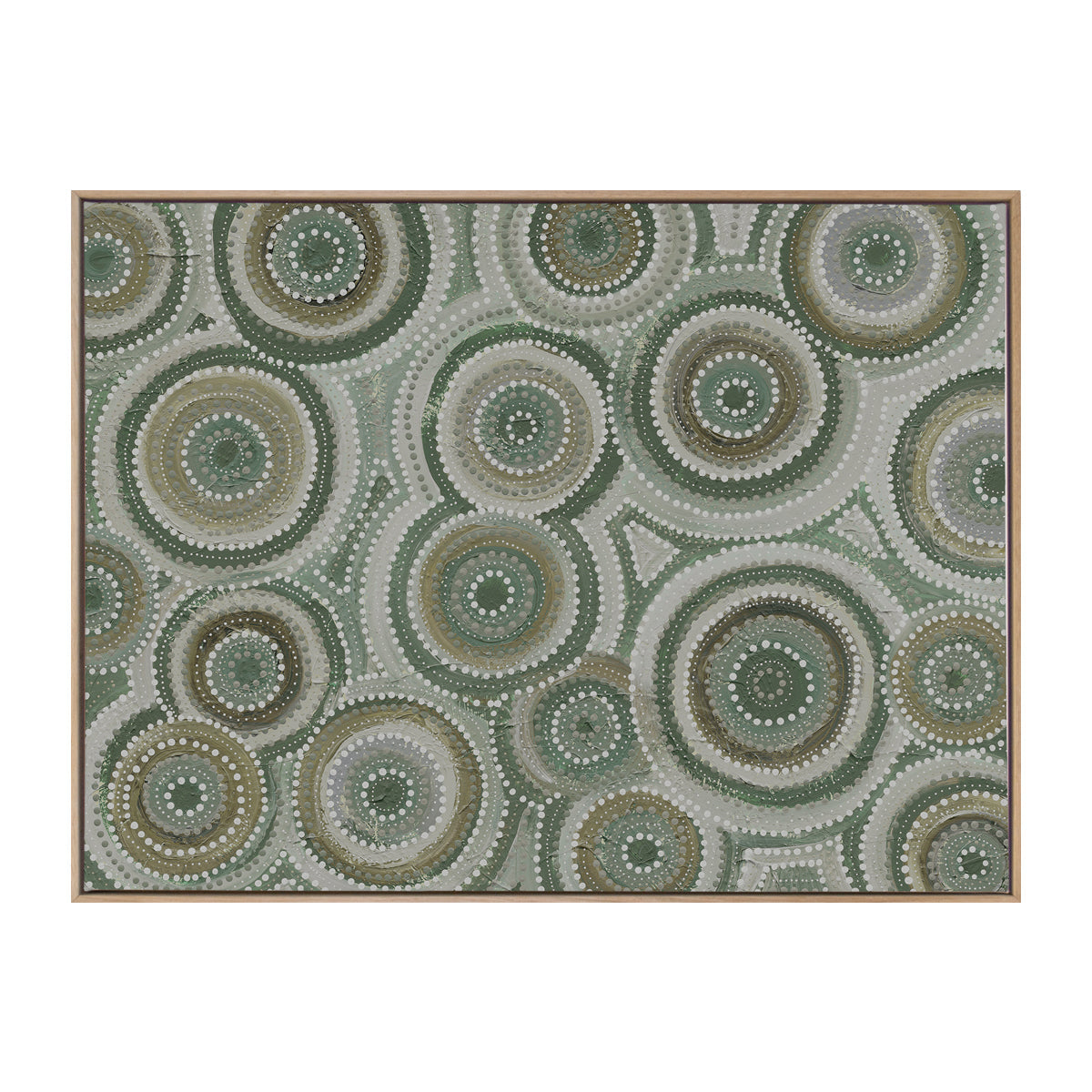 Nirrangi ll Green Landscape Art Print