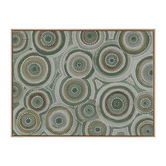 Nirrangi ll Green Landscape Art Print