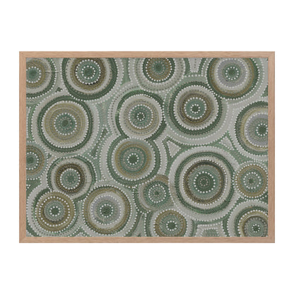 Nirrangi ll Green Landscape Art Print