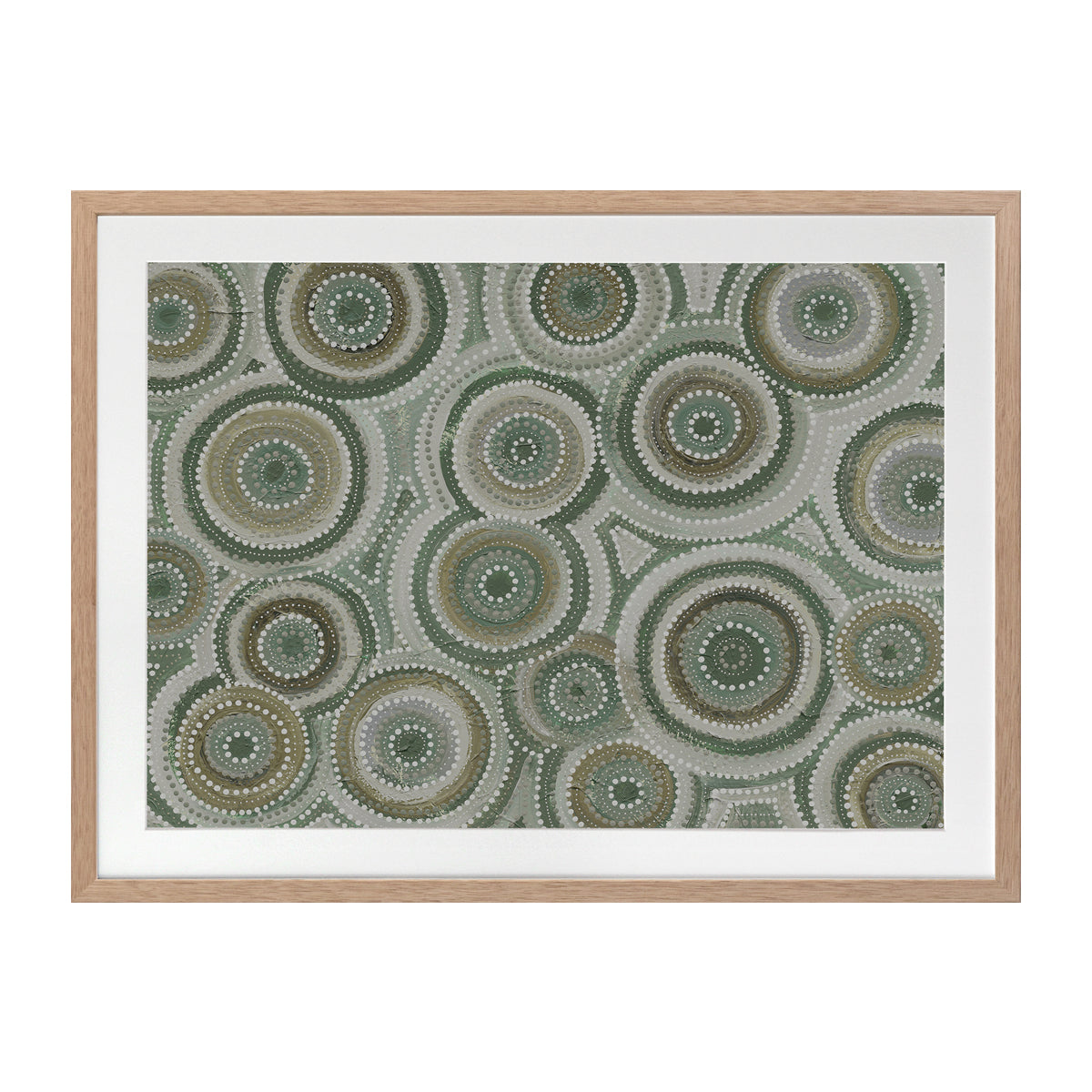 Nirrangi ll Green Landscape Art Print