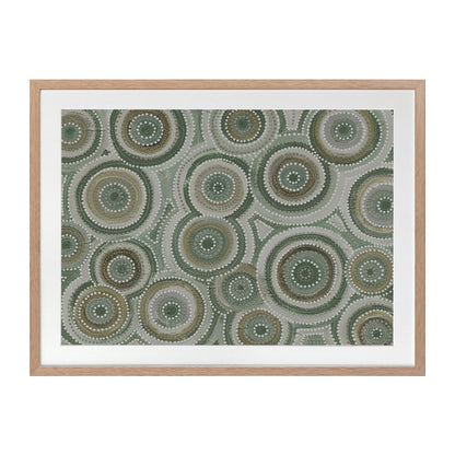 Nirrangi ll Green Landscape Art Print