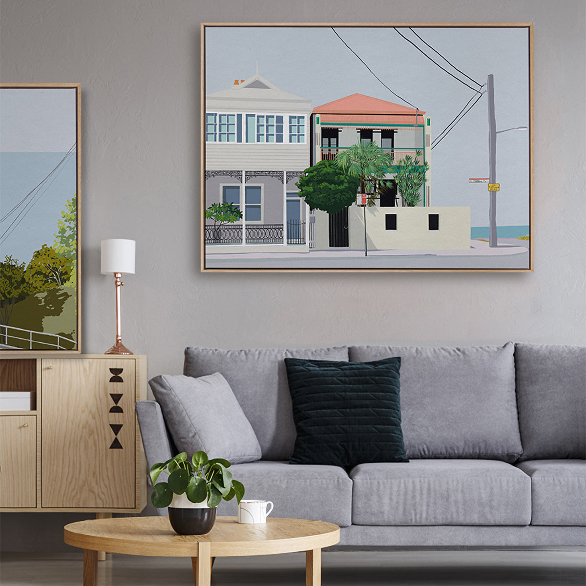 Parnell Place Landscape Art Print