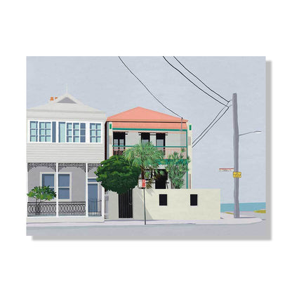 Parnell Place Landscape Art Print