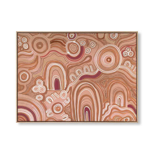 People, Place, Community Landscape Art Print