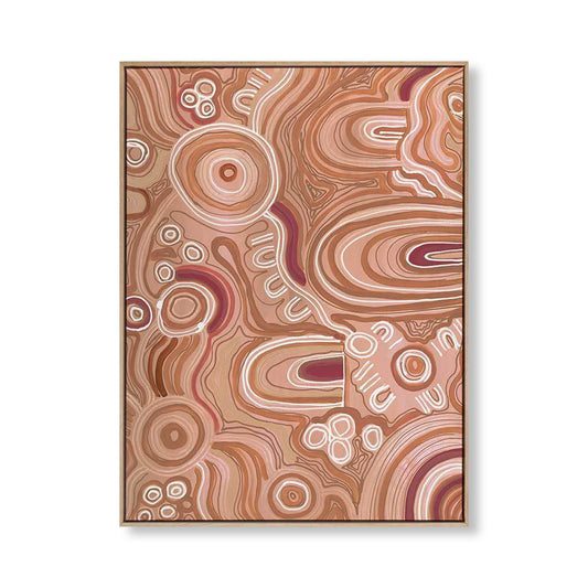 People, Place, Community Portrait Art Print