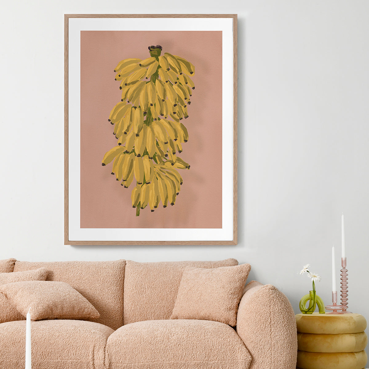 Platano II Portrait Art Print
