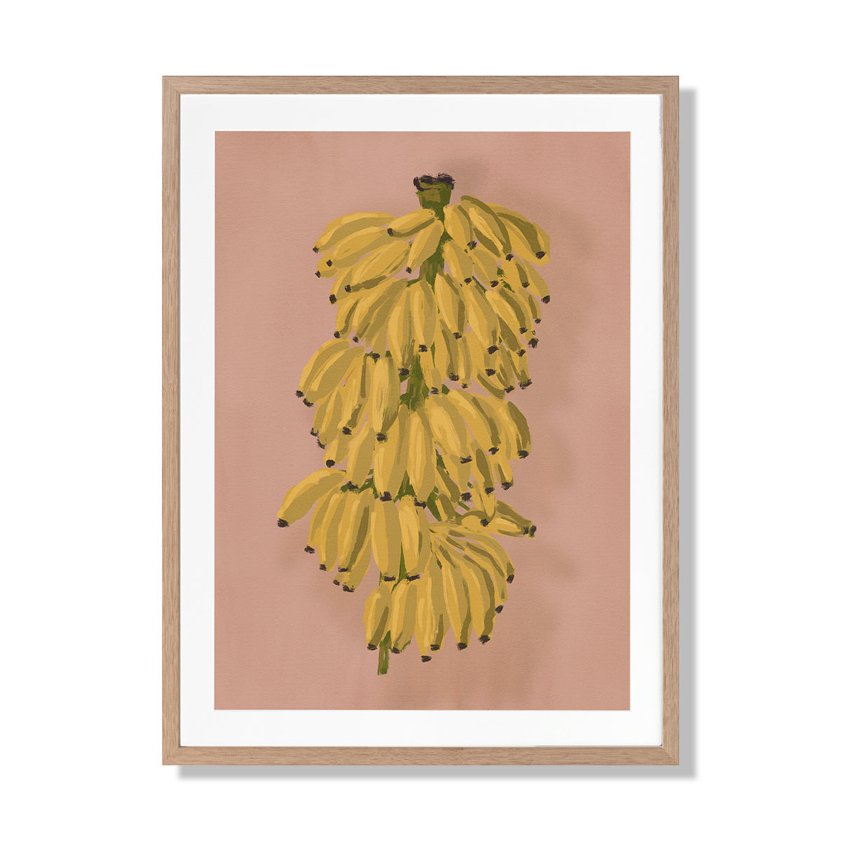 Platano II Portrait Art Print