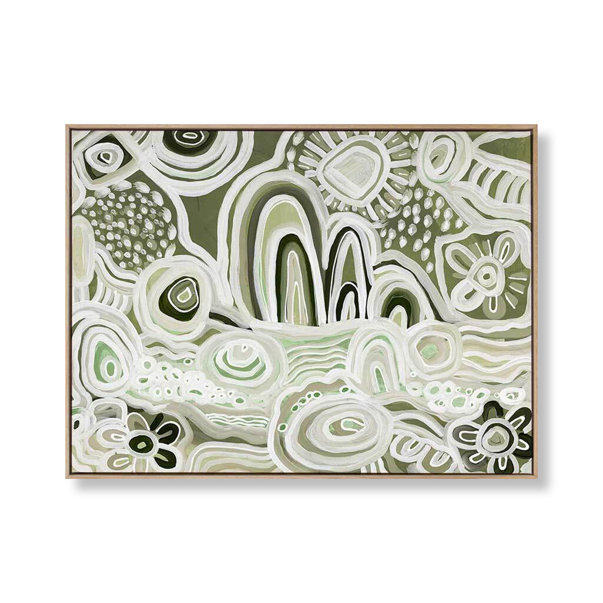 River Country Landscape Art Print