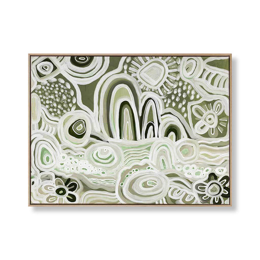 River Country Landscape Art Print