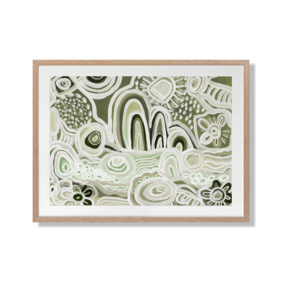 River Country Landscape Art Print