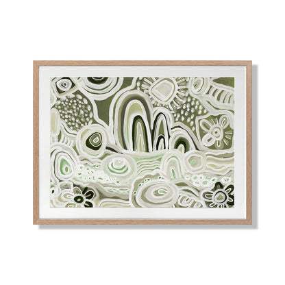 River Country Landscape Art Print