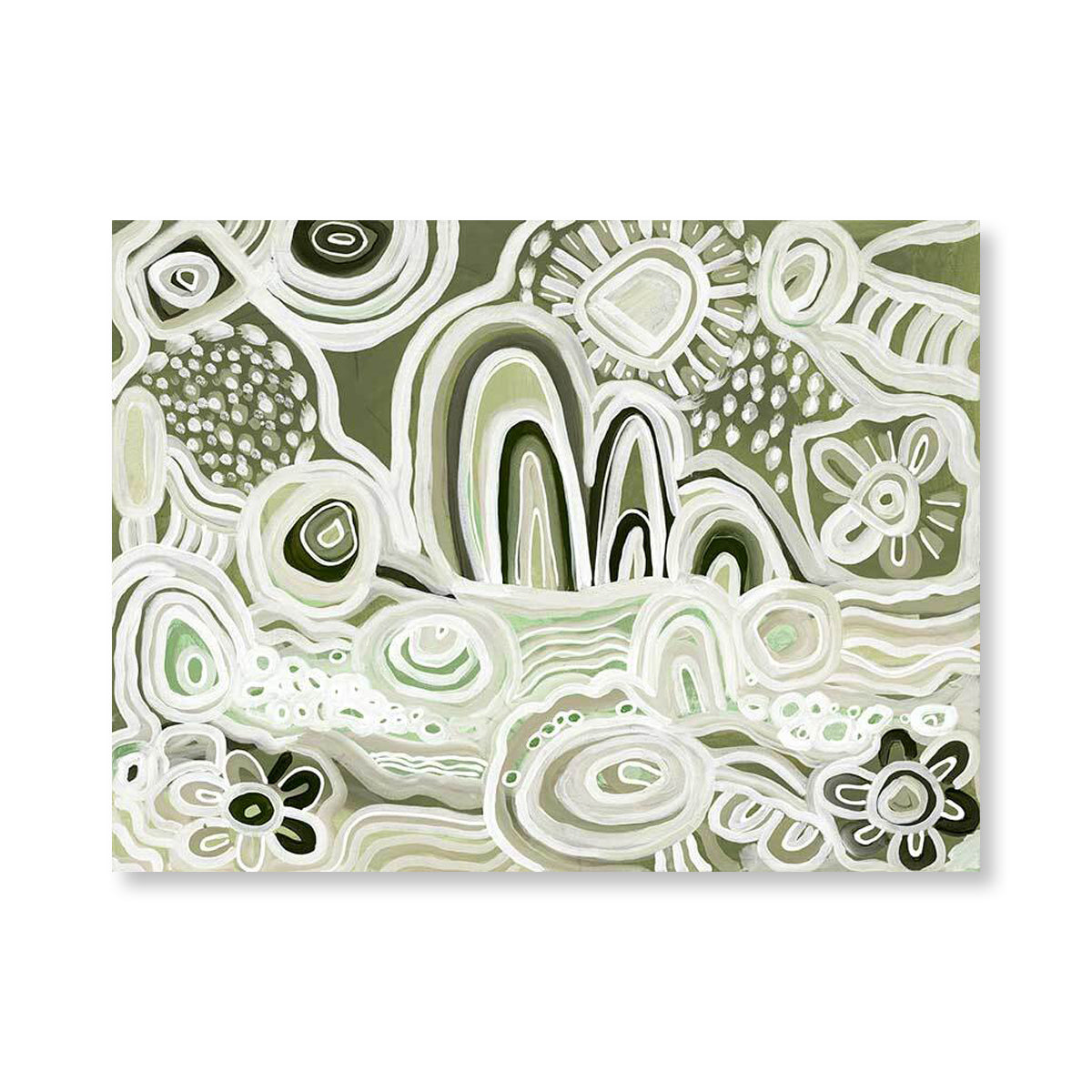 River Country Landscape Art Print