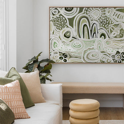 River Country Landscape Art Print