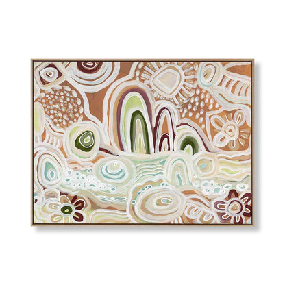 River Country Landscape Art Print