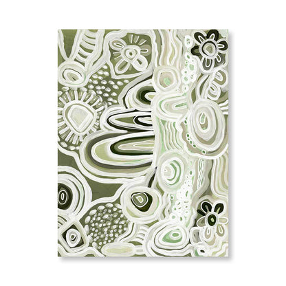 River Country Portrait Art Print