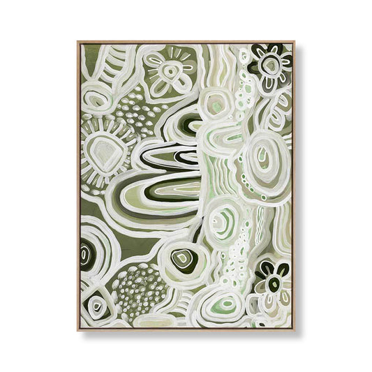 River Country Portrait Art Print